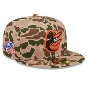 Baltimore Orioles New Era MLB Duck Camo 1983 World Series 59fifty Fitted Hat